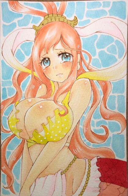 自作イラスト しらほし姫 ワンピース むちむち 人魚姫 新品 中古のオークション モバオク