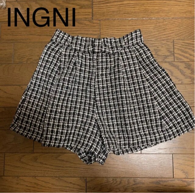 Ingni リボン付 ショートパンツ チェック柄 春秋用 イング Ingni 新品 中古のオークション モバオク No