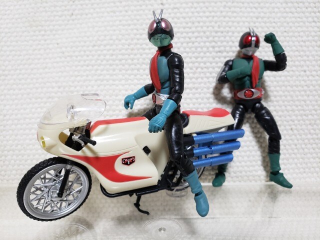 Shodo 仮面ライダー旧1号 2号 サイクロン号 新品 中古の