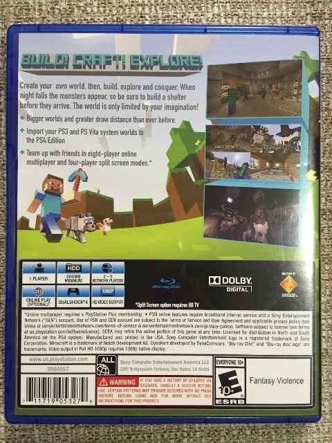 マインクラフト 海外版 Ps4 日本語プレイ可能 Minecraft 新品 中古のオークション モバオク マインクラフト 海外版 Ps4 日本語プレイ可能 Minecraft 新品 中古のオークション モバオク
